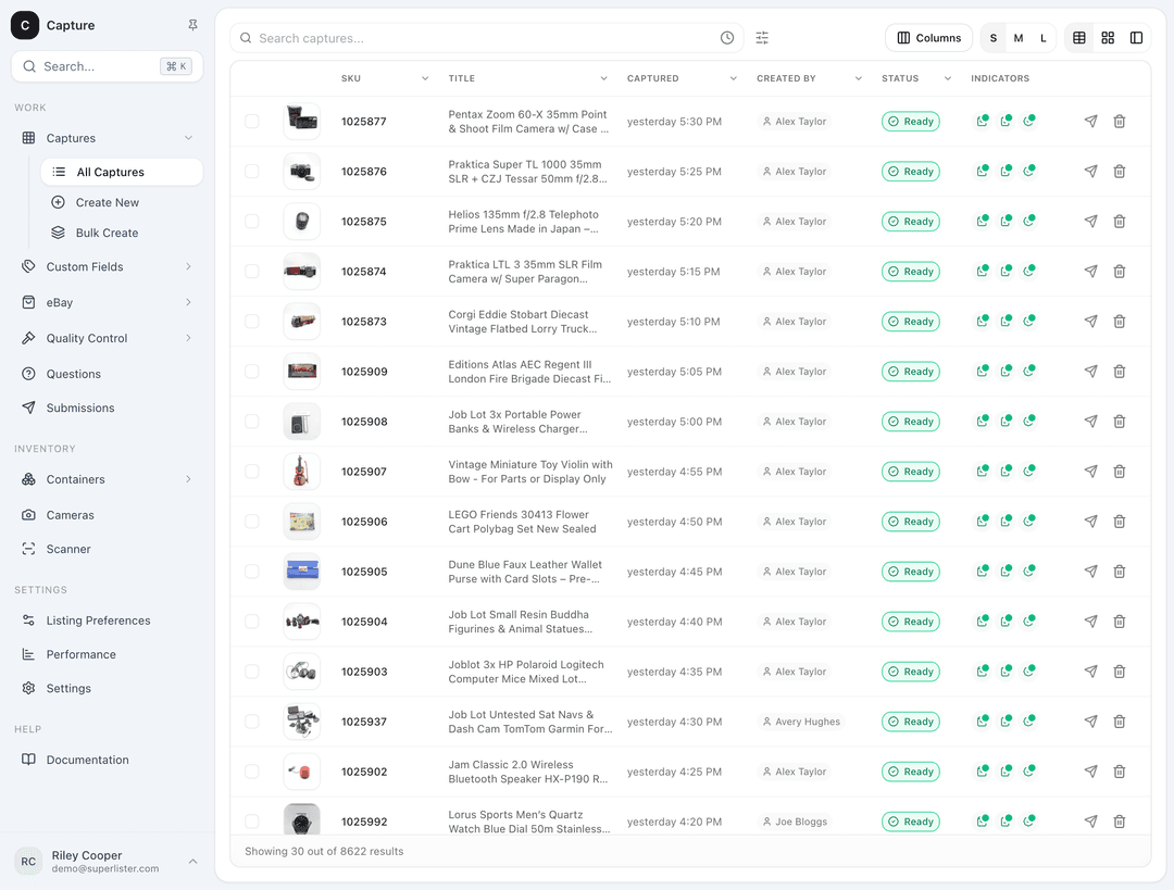 How we went from 20 listings a day to 250+
